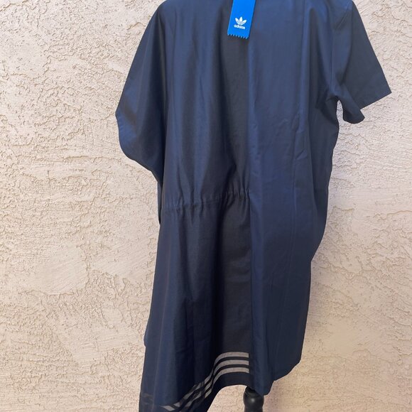 NWT Adidas Original Drawstring Tee Dress - Picture 2 of 12